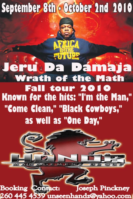 JERU DA DAMAJA FALL TOUR OFFER