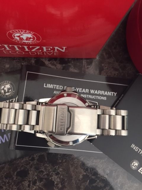 instructions for citizen red arrows watch