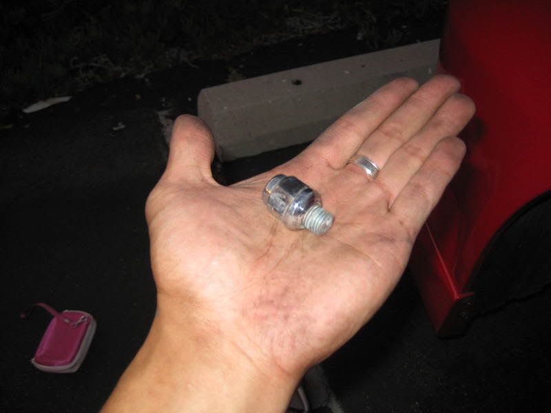 Broken lug nut stud honda accord #5