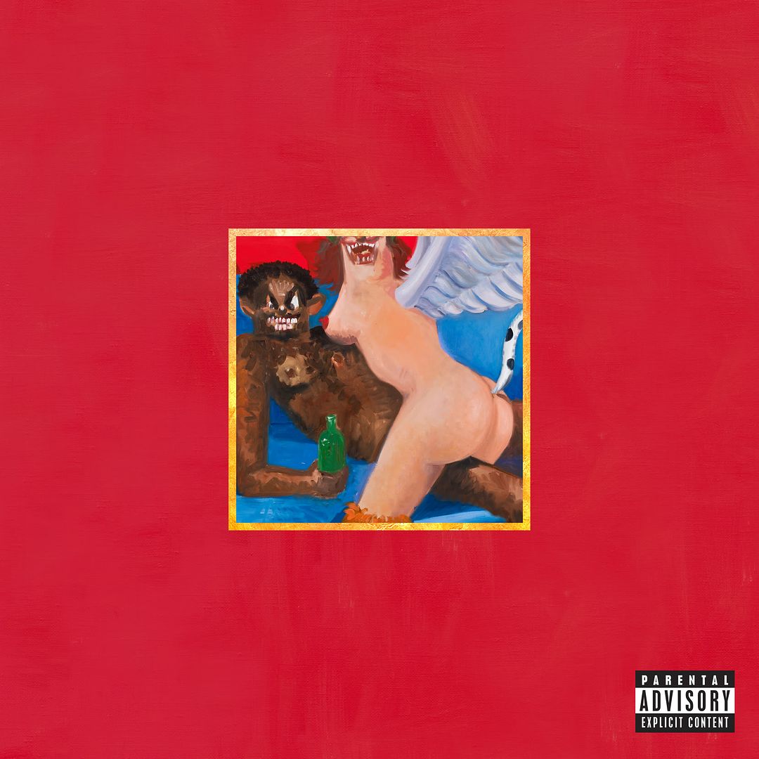 Kanye West Banned Album Artwork - My Beautiful Dark Twisted Fantasy