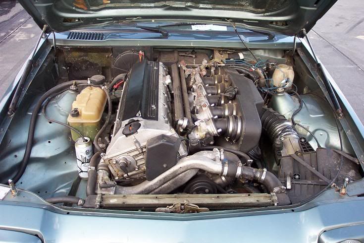 Opel Manta with 3.2 M3 engine