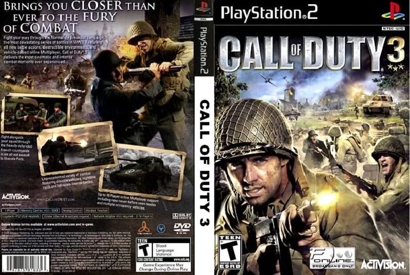 call of duty 3 ps2. Call Of Duty 3