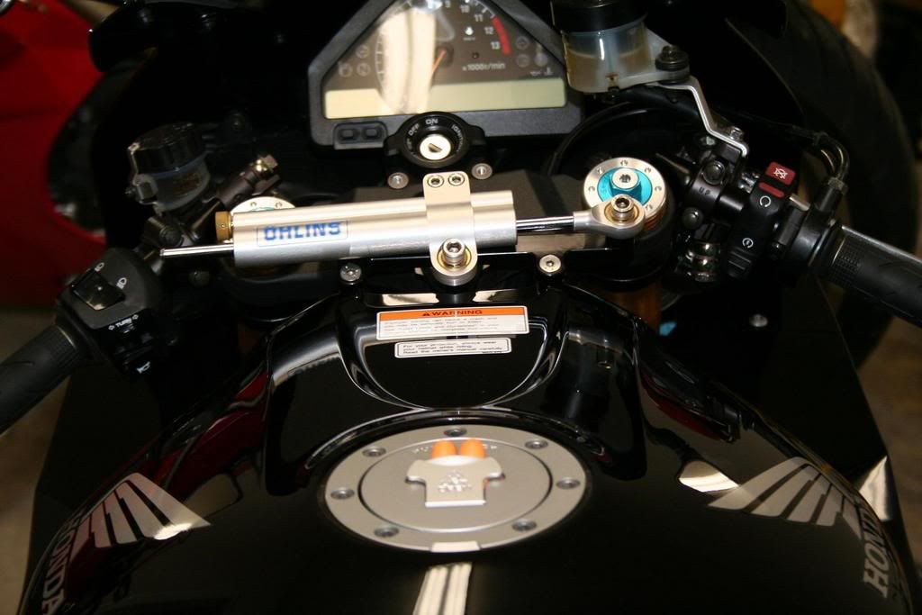 Honda cbr1000rr electronic steering damper