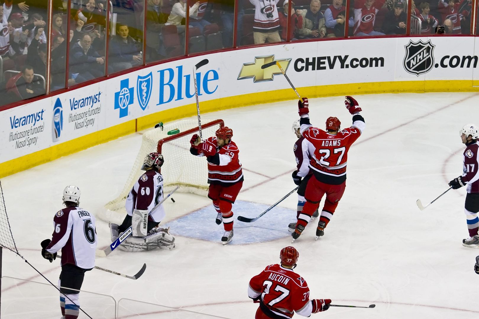 GOAL!!! Carolina hurricanes, Nhl, Baseball cards