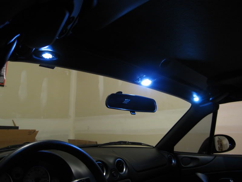 More Interior Lights Thanks To Garage Help Mx 5 Miata Forum