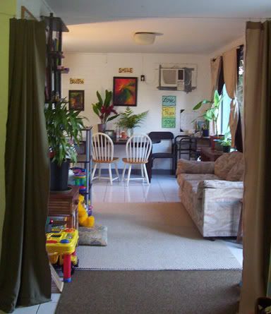 living Living and Office Areas, BEFORE