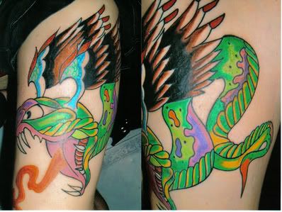 Cobra_tattoo,Eagle_tattoo