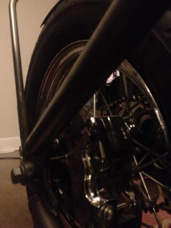 shovelhead rear wheel