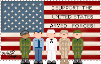 flag with armed forces