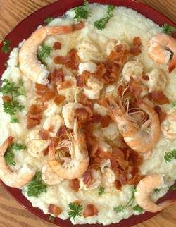 Shrimp and grits!