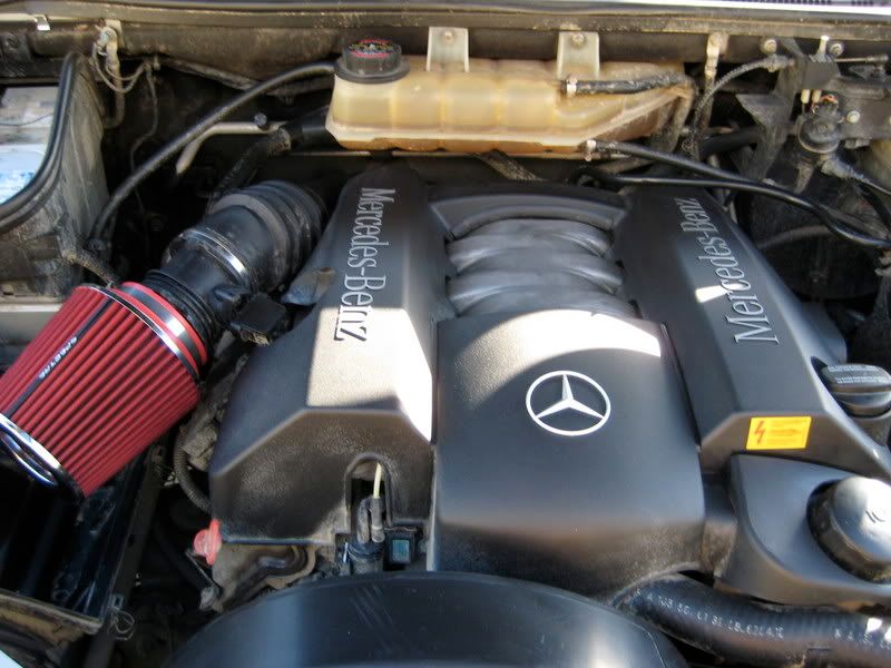 Mercedes benz ml320 cold air intake system #6