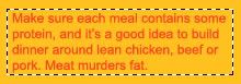 Meat Murders Fat