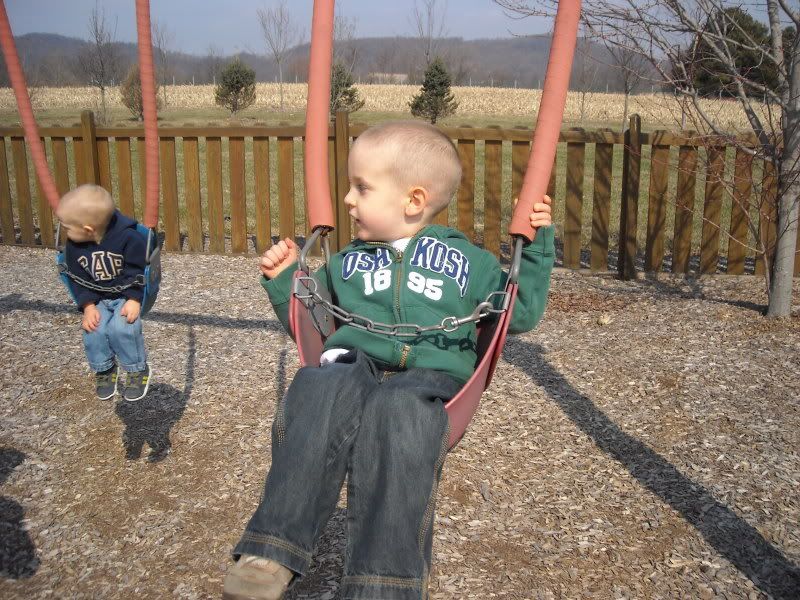 At the playground--3/18/09