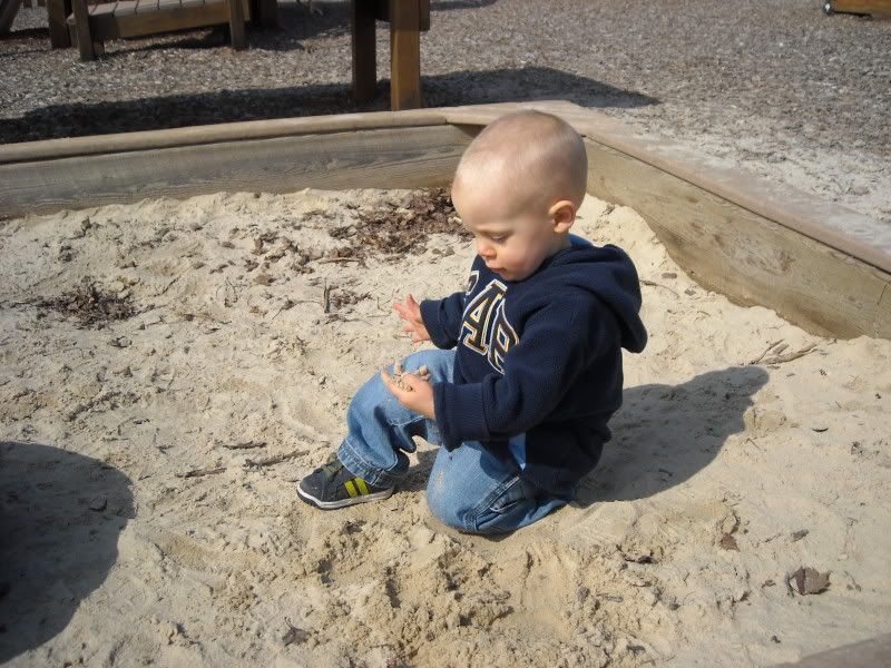 At the playground--3/18/09