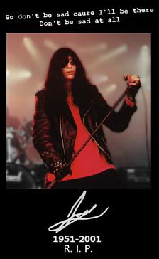 R.I.P. Joey Ramone Pictures, Images and Photos