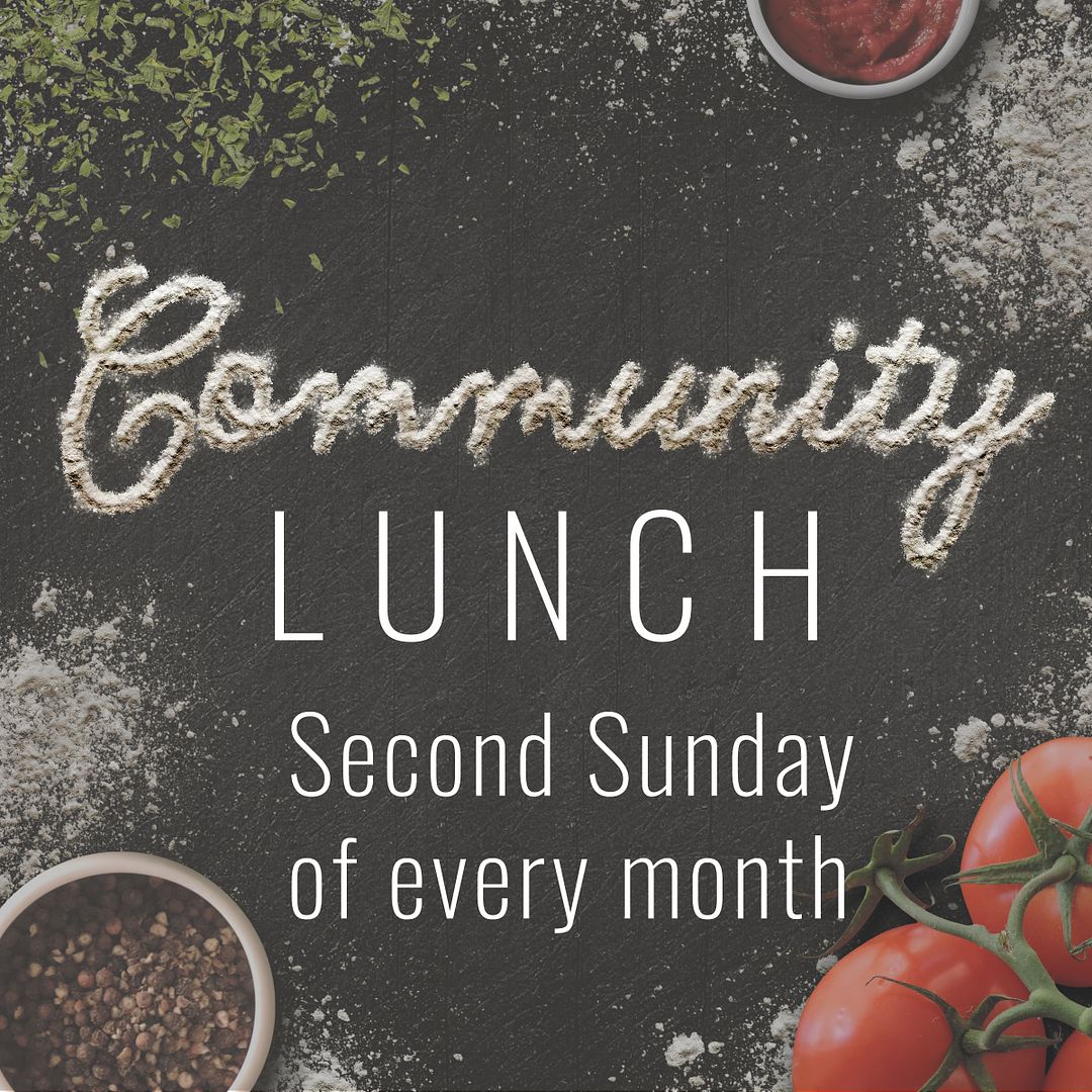 Community Lunch. Links to news and events.