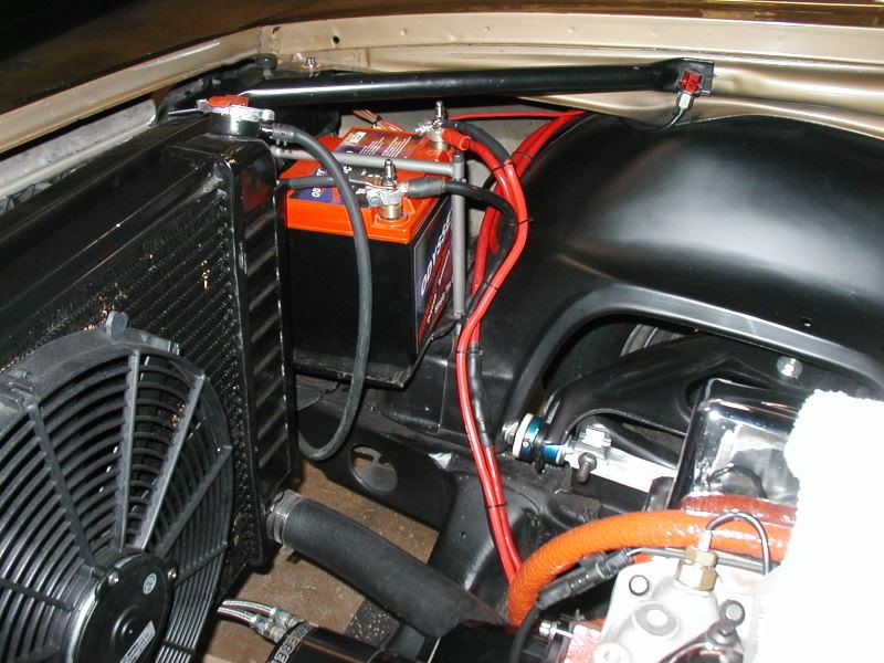 Fuel pump mounting, with a fuel cell/stock trunk Team Camaro Tech