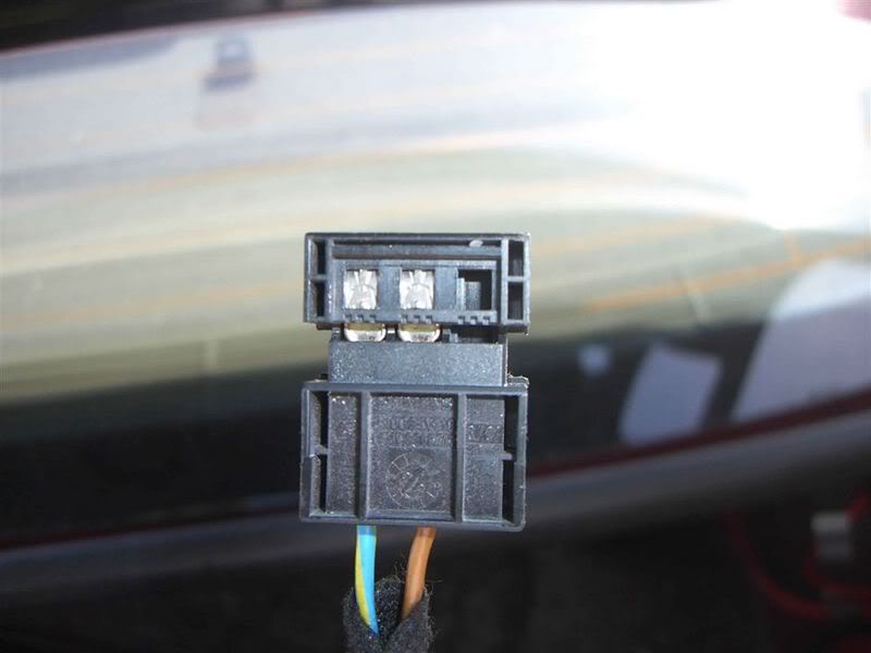 Bmw e46 trunk lid wiring