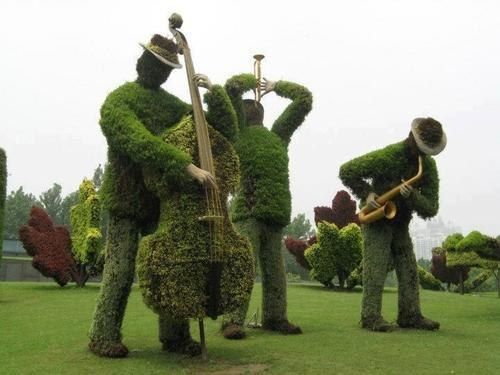 green musician