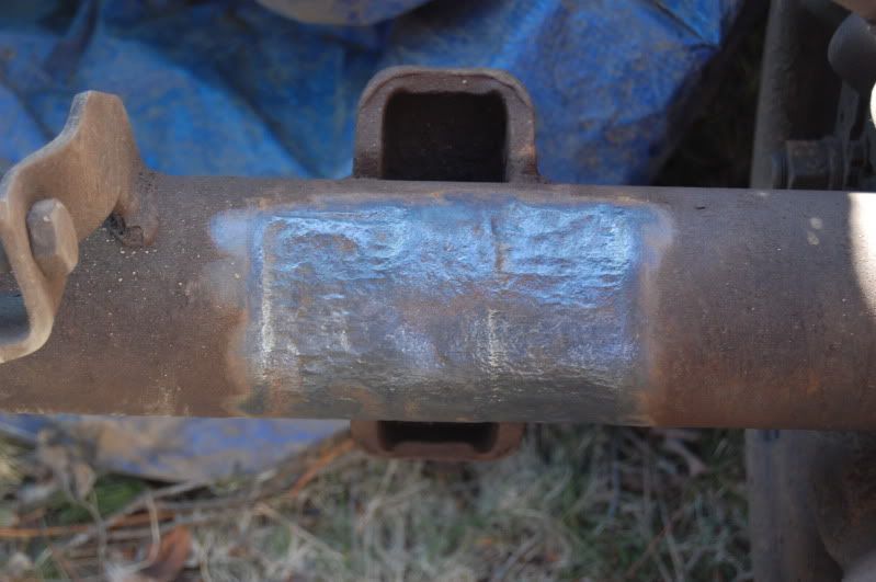 Axle tube repair Pirate 4x4