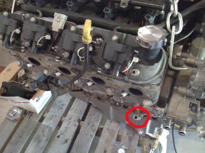 Wheres the damn dipstick go into the block Forums