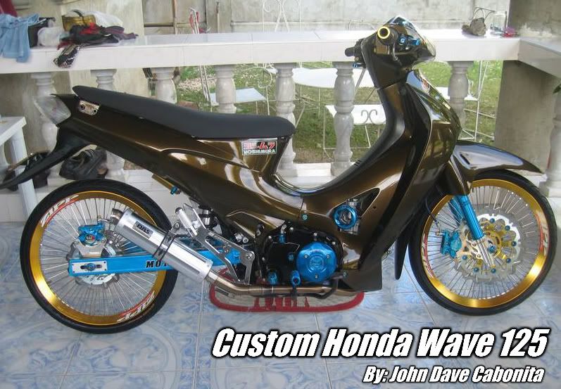 Rearset for honda wave 125 #5