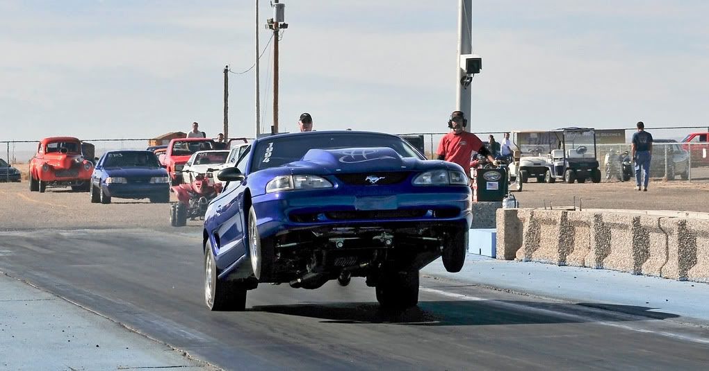 Badass SN95 Drag car at the Abq dragway this weekend.