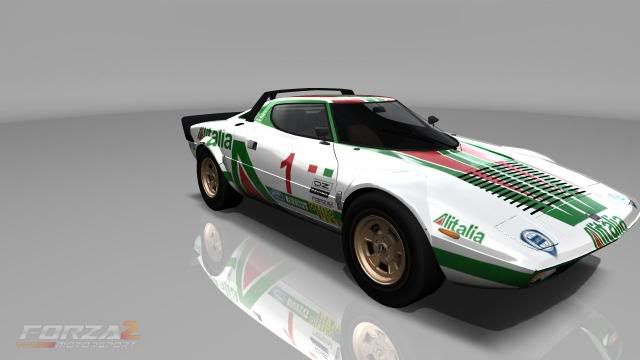 The Lancia Stratos Aitalia Rally Car from 74 An Auzzie V8 Race car design