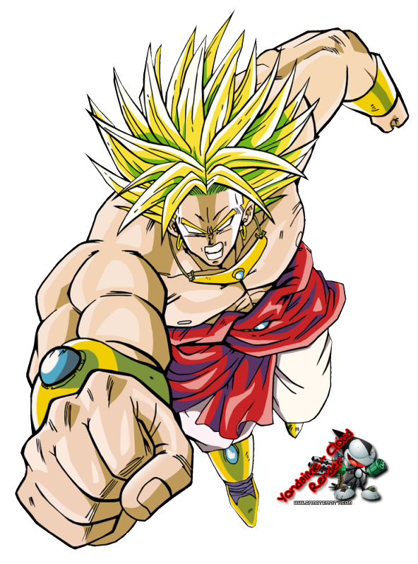 dragon ball z broly. picture