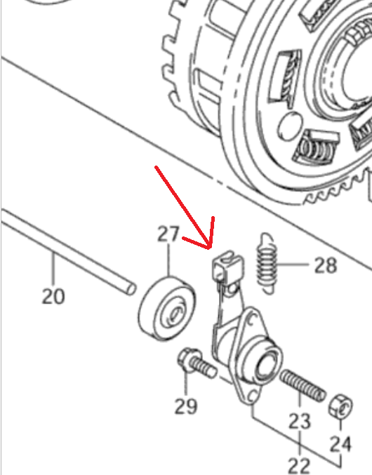 Gsxr k5 clutch push rod problems Suzuki GSXR Motorcycle Forums
