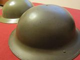 Fixing up a British WW2 helmet