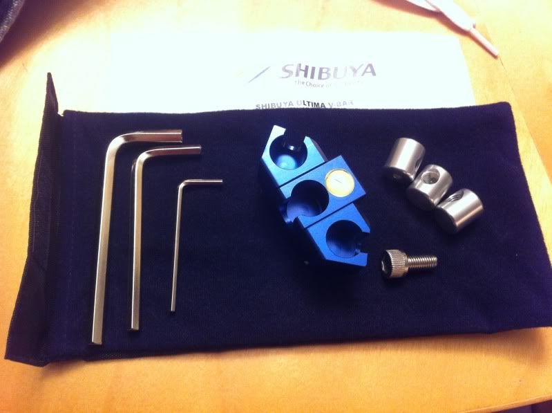 For Sale Easton x7 Stabilizer Set with Shibuya Vbar and End Weights