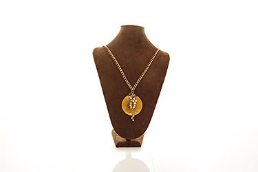 Icy Yellow Sunrise Necklace