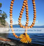 TIBETAN BUDDHIST GENUINE NATURALLY FRAGRANT 8MM SANDALWOOD MALA NEPAL 