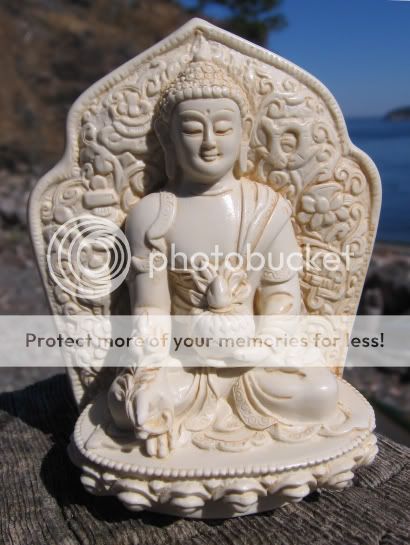 BEAUTIFUL TIBETAN BUDDHIST Buddha Fear Not STATUE WTC  