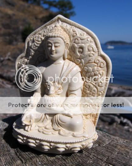 BEAUTIFUL TIBETAN BUDDHIST Buddha Fear Not STATUE WTC  