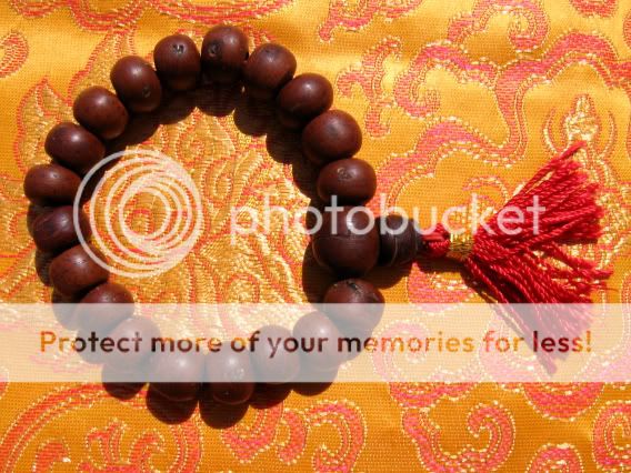 BIG SACRED BODHI SEED TURQUOISE ENLIGHTENMENT WRIST MALA TIBETAN 