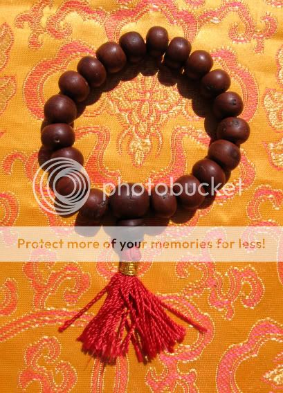 BIG SACRED BODHI SEED TURQUOISE ENLIGHTENMENT WRIST MALA TIBETAN 