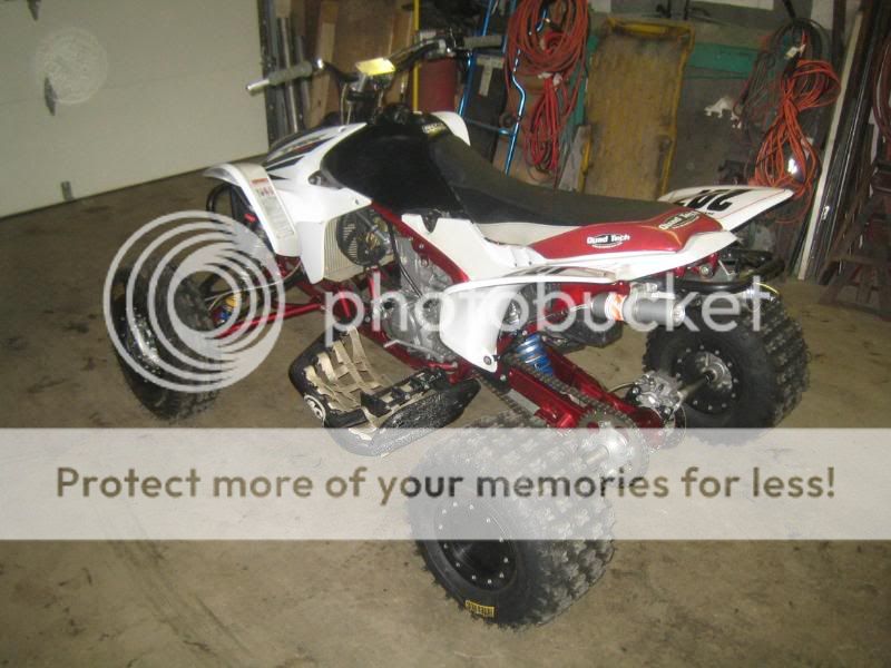 Lets see some white plastic pics | Honda TRX 450R