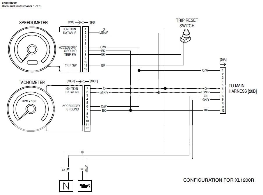 Help with Tachometer Install - Harley Davidson Forums iron horse motorcycle wiring diagram for 