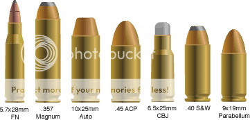 Cartridges: Pistol Cartridges