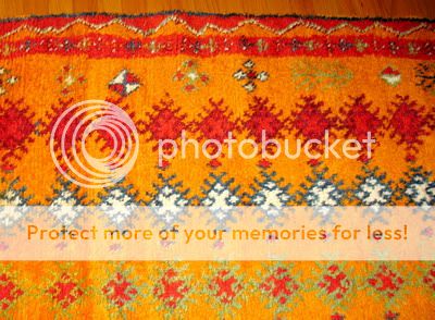 Vintage Moroccan Tribal Rug Carpet Sheeps Wool 41.5 x 75 Original 