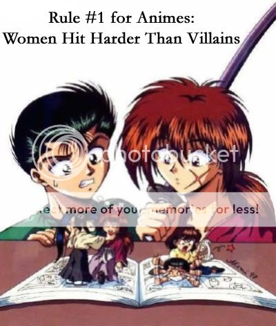 Kenshin and Yu Yu Hakusho